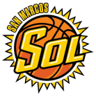 San Marcos Sol Basketball Logo